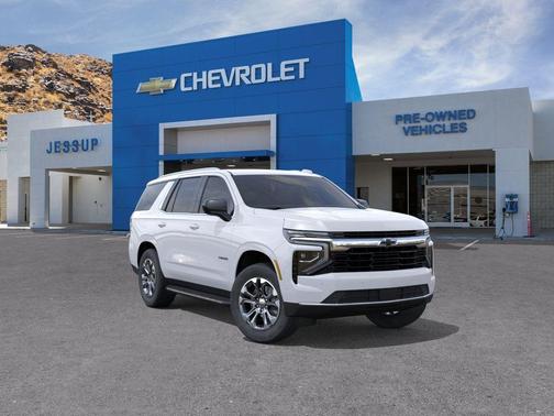 Summit White 2026 Chevrolet Tahoe LS