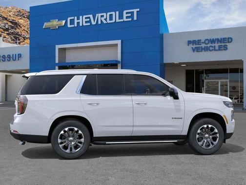 Summit White 2026 Chevrolet Tahoe LS