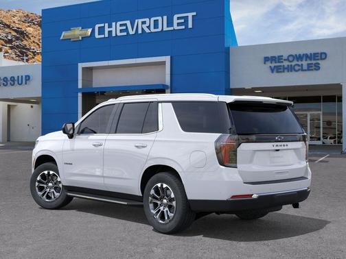Summit White 2026 Chevrolet Tahoe LS