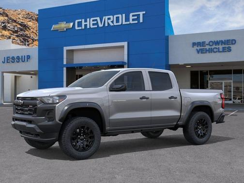 Sterling Gray Metallic 2026 Chevrolet Colorado Trail Boss