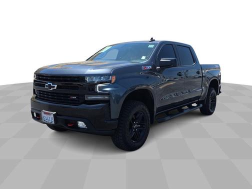 Shadow Gray Metallic 2021 Chevrolet Silverado 1500 LT Trail Boss