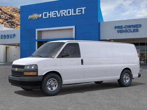 Summit White 2026 Chevrolet Express 3500 Work Van