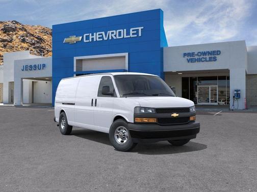Summit White 2026 Chevrolet Express 3500 Work Van