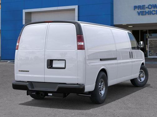 Summit White 2026 Chevrolet Express 3500 Work Van