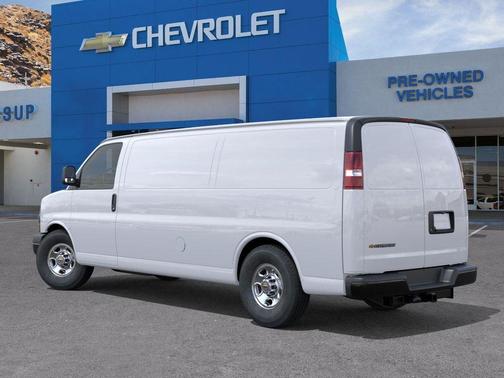 Summit White 2026 Chevrolet Express 3500 Work Van