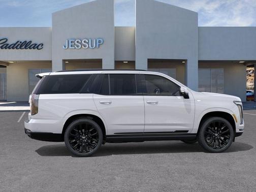 Crystal White Tri-Coat 2025 Cadillac Escalade Sport Platinum