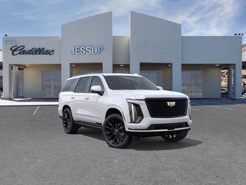Crystal White Tri-Coat 2025 Cadillac Escalade Sport Platinum