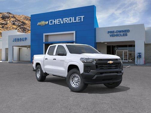 Summit White 2026 Chevrolet Colorado WT