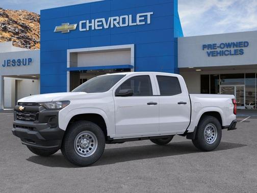 Summit White 2026 Chevrolet Colorado WT