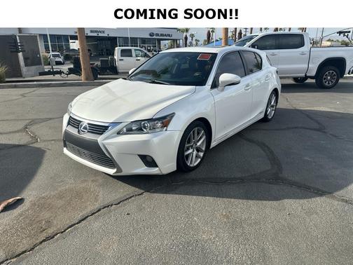 Eminent White 2015 Lexus CT 200h Base