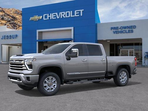 Sterling Gray Metallic 2026 Chevrolet Silverado 3500 High Country