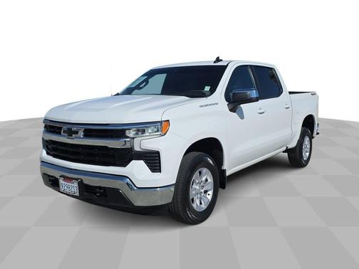 Summit White 2023 Chevrolet Silverado 1500 LT