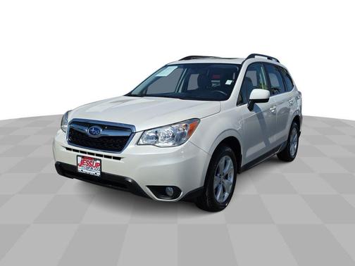 Satin White Pearl 2015 Subaru Forester 2.5i Limited