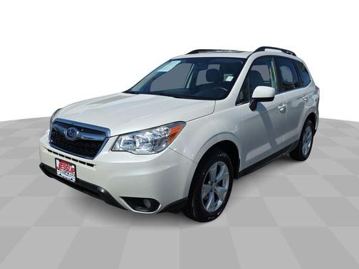 Satin White Pearl 2015 Subaru Forester 2.5i Limited