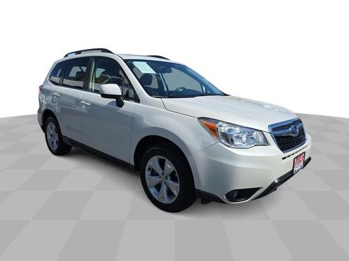 Satin White Pearl 2015 Subaru Forester 2.5i Limited