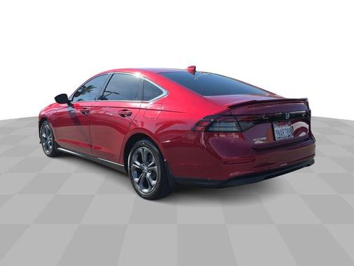 Radiant Red Metallic 2024 Honda Accord EX