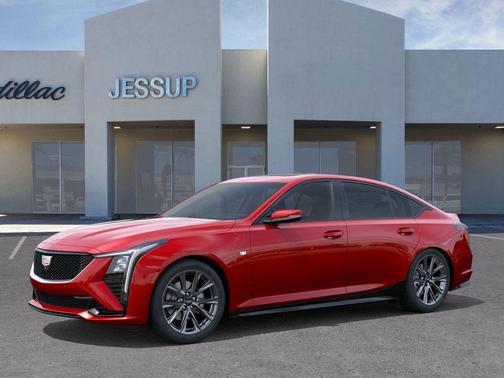 Radiant Red 2026 Cadillac CT5 Sport RWD