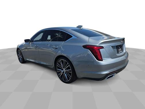 Silver Metallic 2025 Cadillac CT5 Premium Luxury RWD