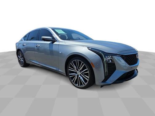 Silver Metallic 2025 Cadillac CT5 Premium Luxury RWD