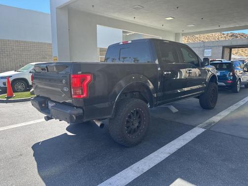 Shadow Black 2016 Ford F-150 Platinum