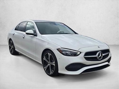 Polar White 2025 Mercedes-Benz C-Class C 300