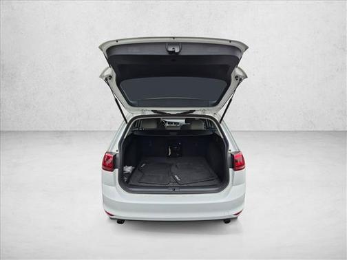 Pure White 2017 Volkswagen Golf SportWagen TSI S
