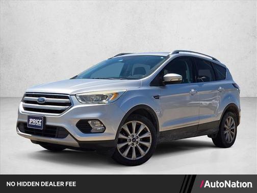 Ingot Silver Metallic 2017 Ford Escape Titanium