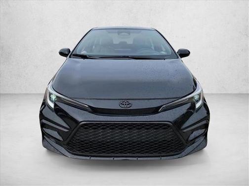 Midnight Black Metallic 2025 Toyota Corolla SE
