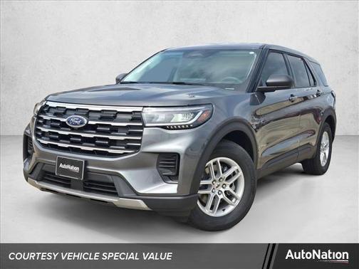 Carbonized Gray Metallic 2026 Ford Explorer Active