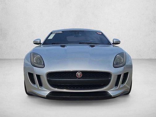 Rhodium Silver Metallic 2017 Jaguar F-TYPE Premium