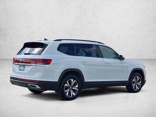 Pure White 2025 Volkswagen Atlas 2.0T SE