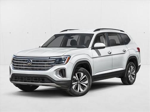 Pure White 2025 Volkswagen Atlas 2.0T SE