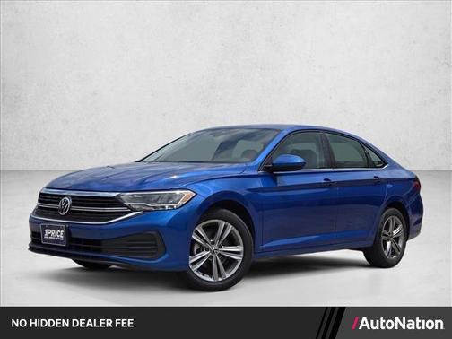 Rising Blue Metallic 2024 Volkswagen Jetta 1.5T SE