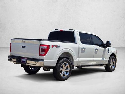 Star White Metallic Tri-Coat 2022 Ford F-150 Lariat