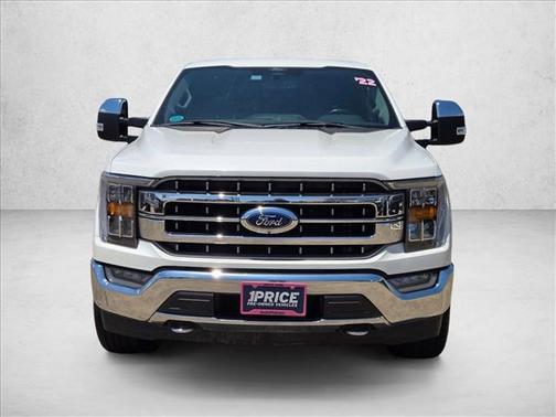 Star White Metallic Tri-Coat 2022 Ford F-150 Lariat