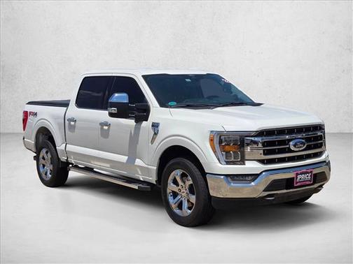 Star White Metallic Tri-Coat 2022 Ford F-150 Lariat