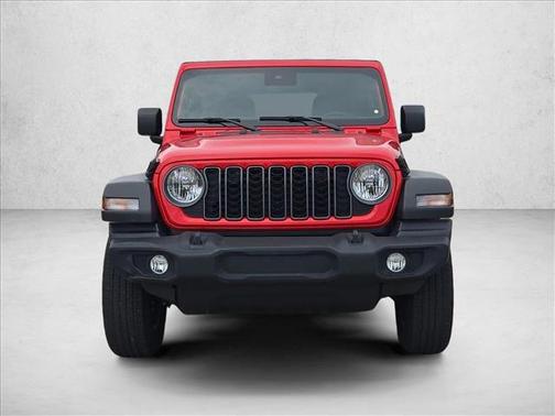 Firecracker Red Clearcoat 2025 Jeep Wrangler Sport S
