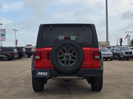 Firecracker Red Clearcoat 2025 Jeep Wrangler Sport S