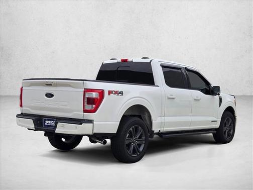 Star White Metallic Tri-Coat 2023 Ford F-150 Lariat