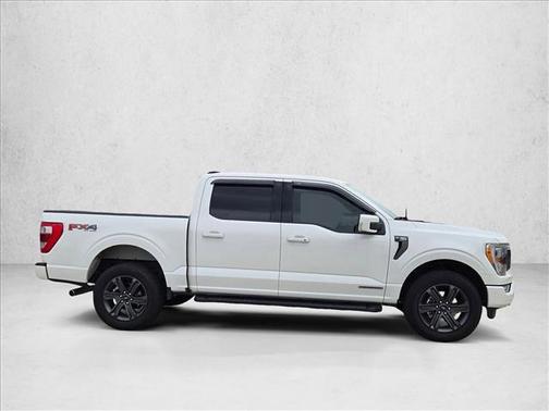 Star White Metallic Tri-Coat 2023 Ford F-150 Lariat
