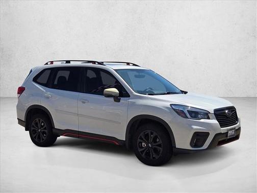 Crystal White Pearl 2021 Subaru Forester Sport