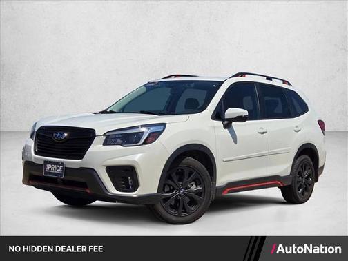 Crystal White Pearl 2021 Subaru Forester Sport