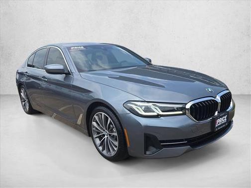 Bluestone Metallic 2022 BMW 530 i