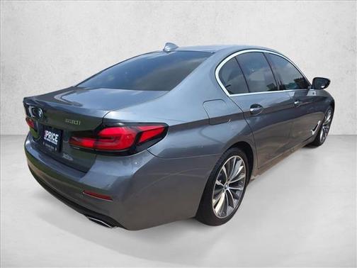 Bluestone Metallic 2022 BMW 530 i