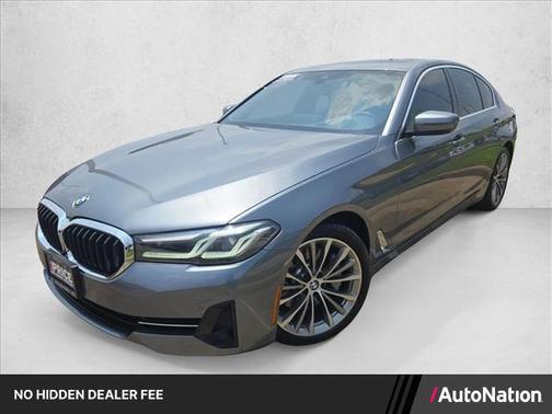 Bluestone Metallic 2022 BMW 530 i