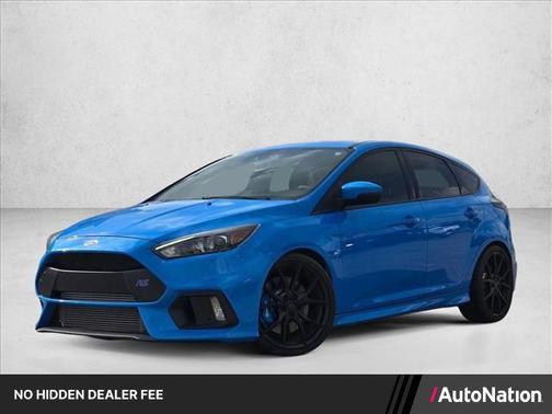 Nitrous Blue Quad-Coat 2017 Ford Focus RS Base