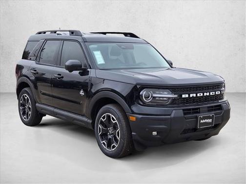 Shadow Black 2025 Ford Bronco Sport Outer Banks
