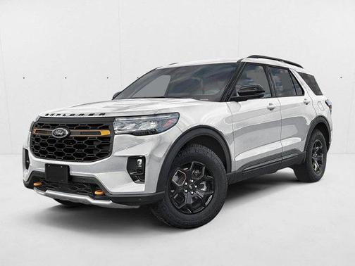 Space White Metallic 2026 Ford Explorer Tremor