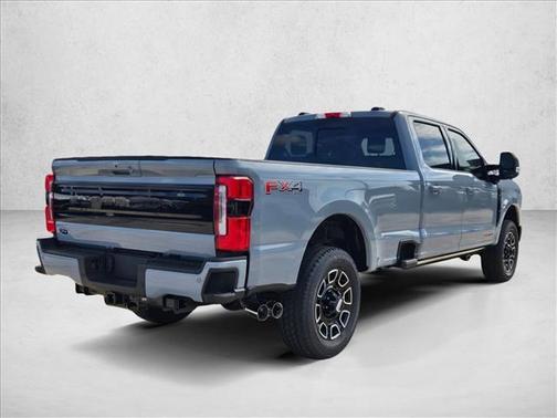 Glacier Gray Metallic Tri-Coat 2026 Ford F-350 Platinum