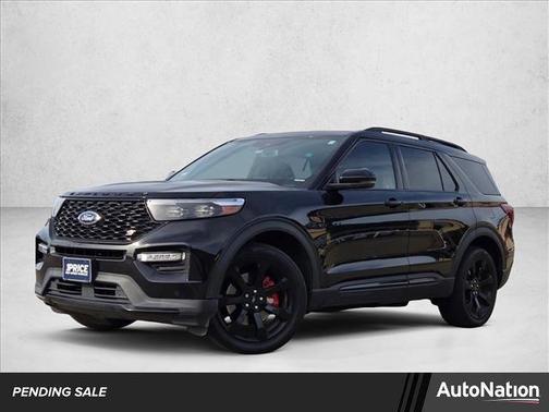 Agate Black Metallic 2023 Ford Explorer ST
